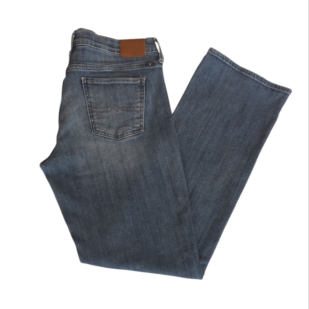 Lucky Brand Easy Rider Boot Cut Jeans 8 / 29R  Blue Pockets Classic Style